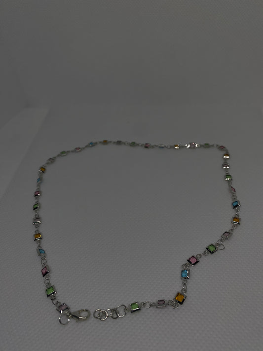 Colorful blossoms (necklace)